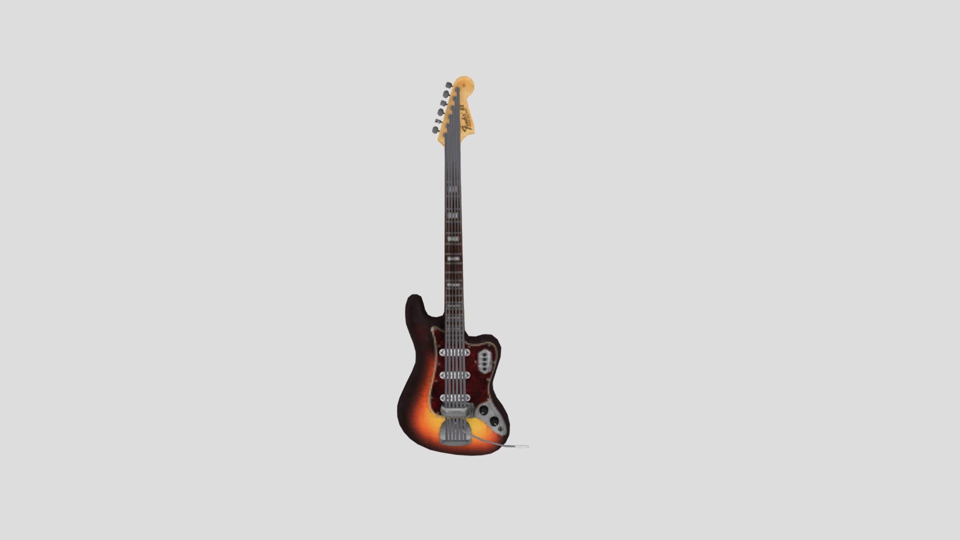 Fender Bass VI Download Free 3D model by scottpacker14 [a5d59f4