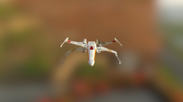 X-wing 3D Model