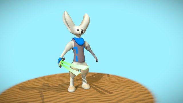 Fennec Fox Animations 3D Model
