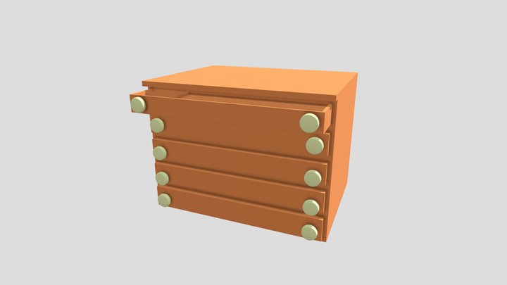 Dresser 3D Model