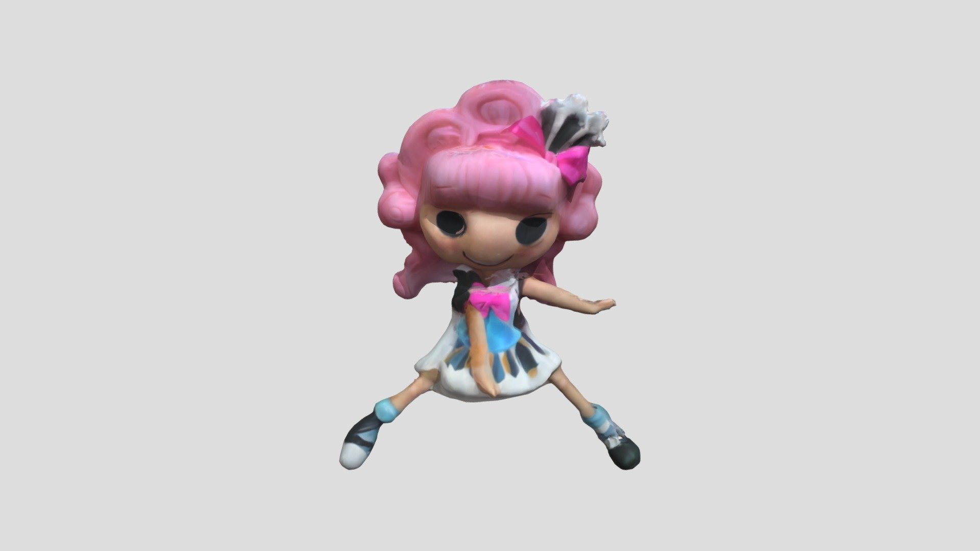 Keys_ Sharp_N_ Flat_Lalaloopsy - Download Free 3D model by ...