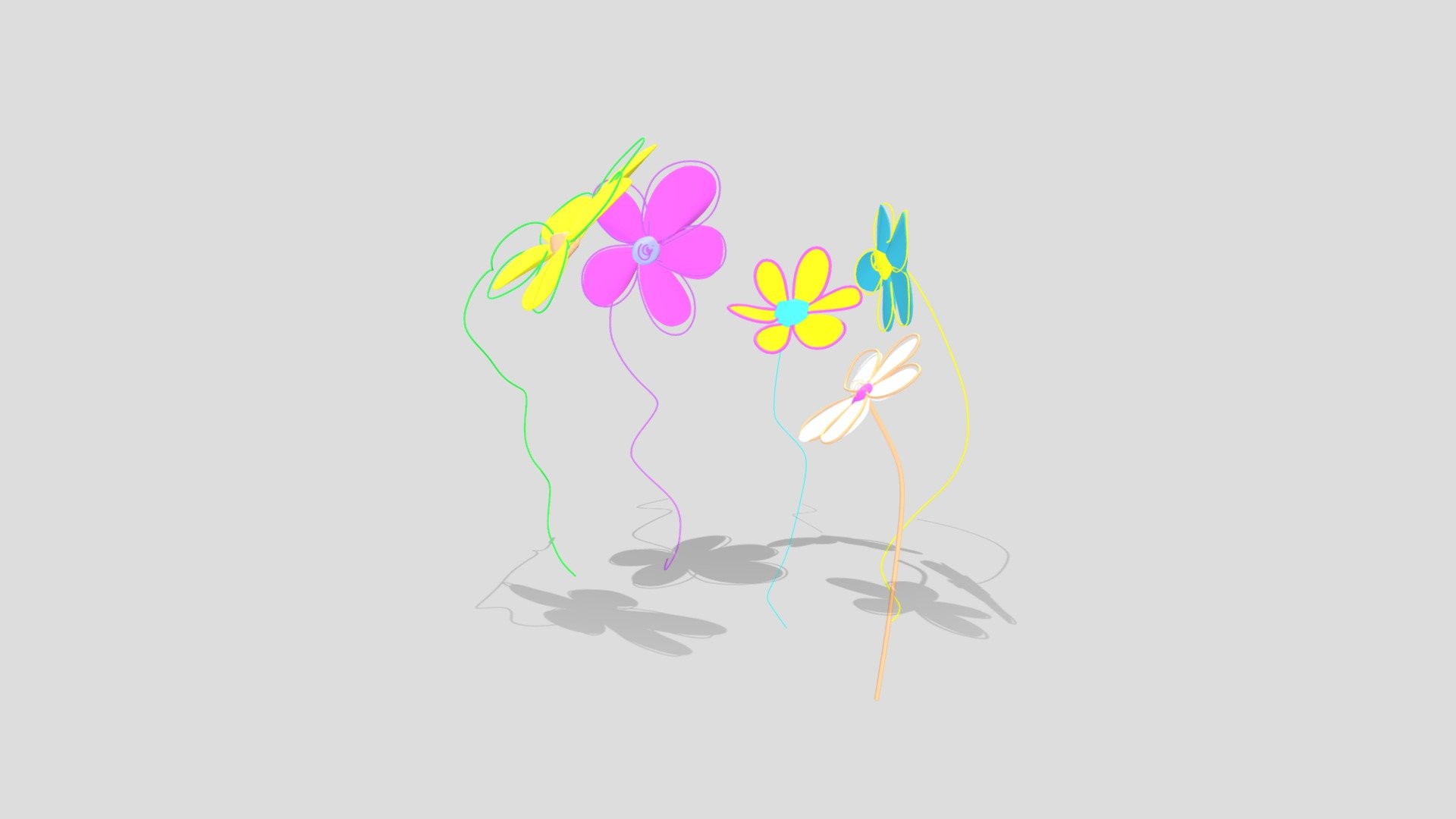 Flying Flowers