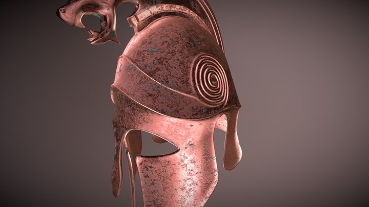 Agamemnon's Helmet 3D Model
