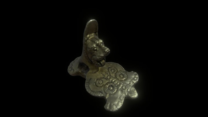 Нахрапник кінської вуздечки скіфського часу 3D Model