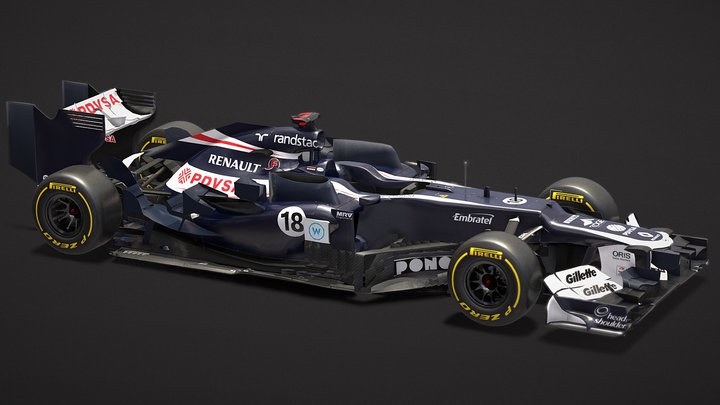 Williams FW34 AEROMAXXED