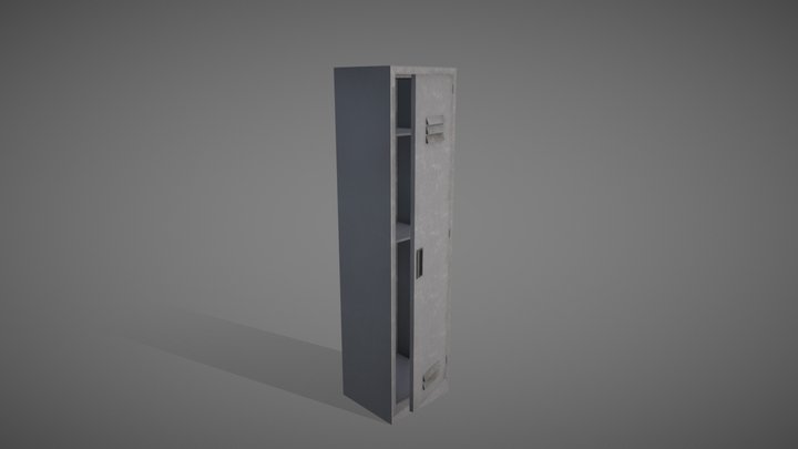 Lockers (Simple) - Modelo 01 3D Model