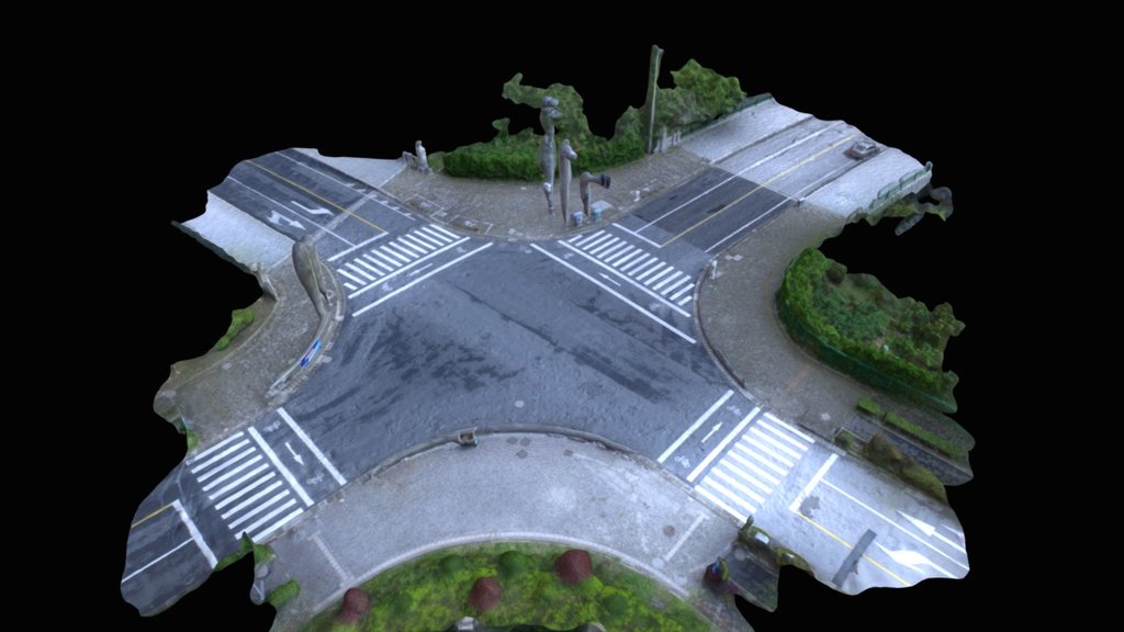 Shizilukou Simplified 3d Mesh