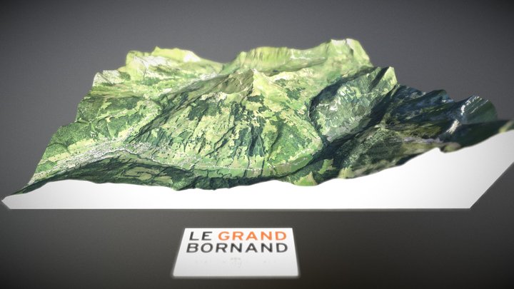 3D model of the Grand Bornand 3D Model