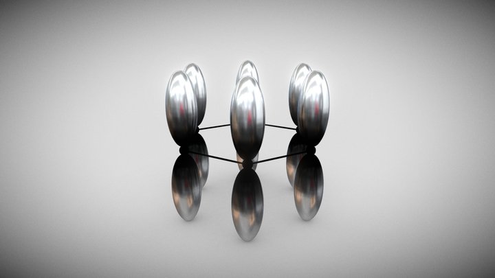 Cadena Carbono 3D Model