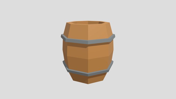 Barrel 3D Model