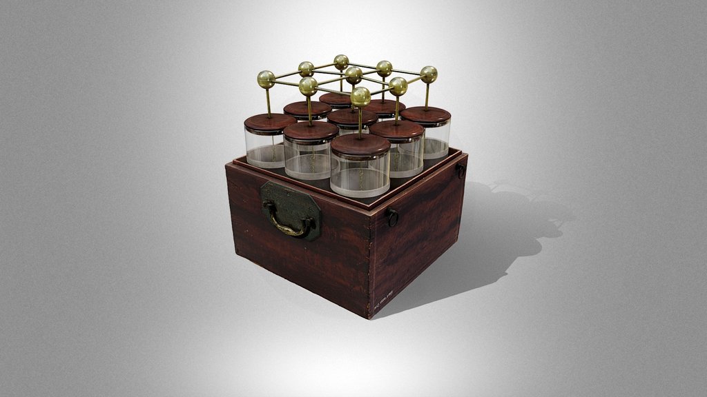 Batteries of Leiden jars