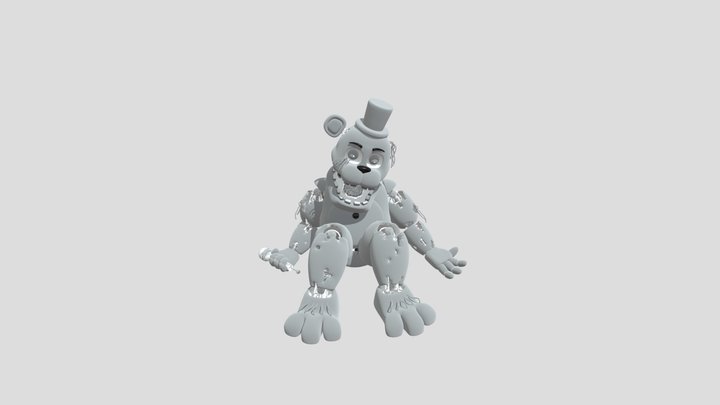 Fnaf AR Funtime Freddy - Download Free 3D model by Frostbear (@Teamfnaf)  [4d9877c]