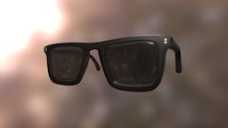 Oliver Peoples Bernardo Sunglasses WIP 3D Model