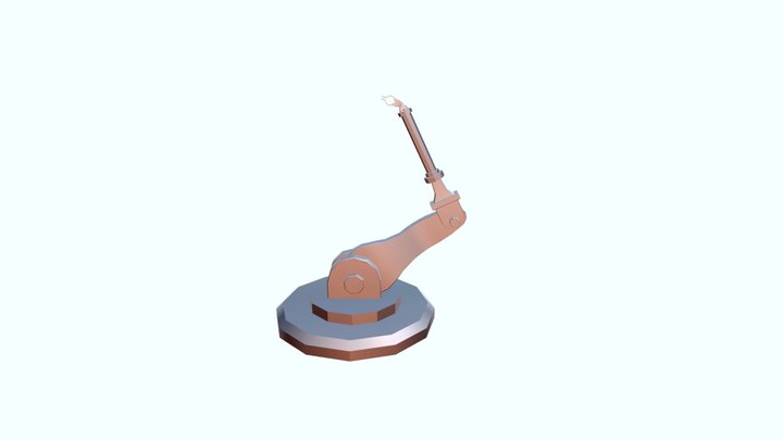 RobotArmAnimation 3D Model
