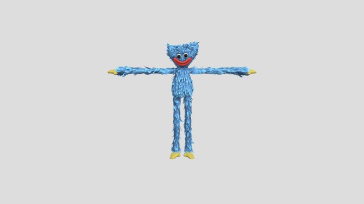 huggy wuggy 3d models fbx 3D Model