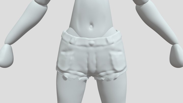 Chara Female 3D Model
