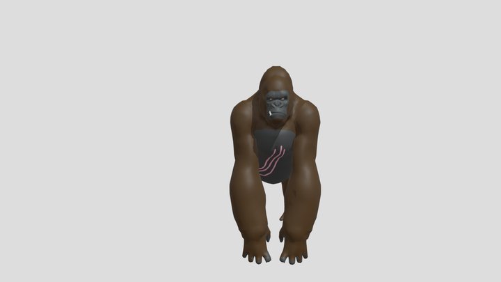 Titanus Kong 3D Model