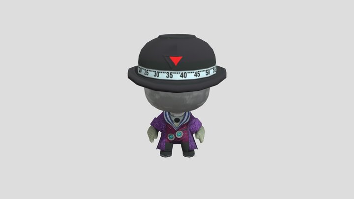 Play Station 3 - Little Big Planet 3 - Newton 3D Model