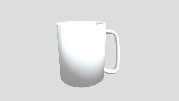 Cup White – Gratis 3D-model STL
