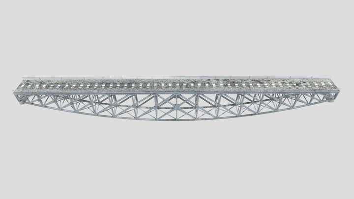 Bridge on Neretva 3D Model