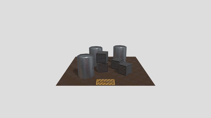 Substance Painter Practice 3D Model