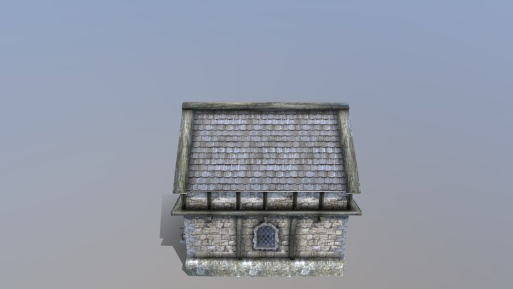 Tudor House 02 BSR 3D Model