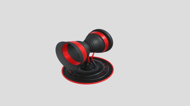Laser cannon reupload 3D Model