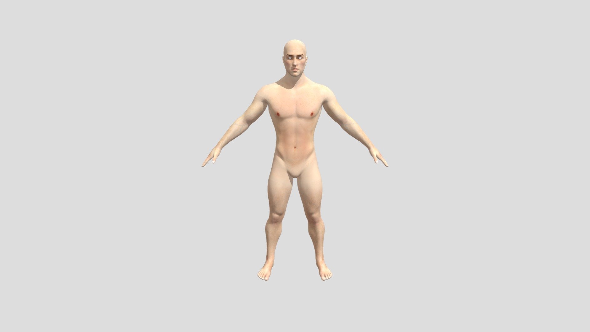Daz fbx model for Trilib AvatarLoader