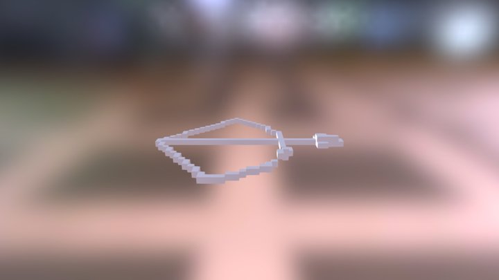 Bow and Arrow 3D Model