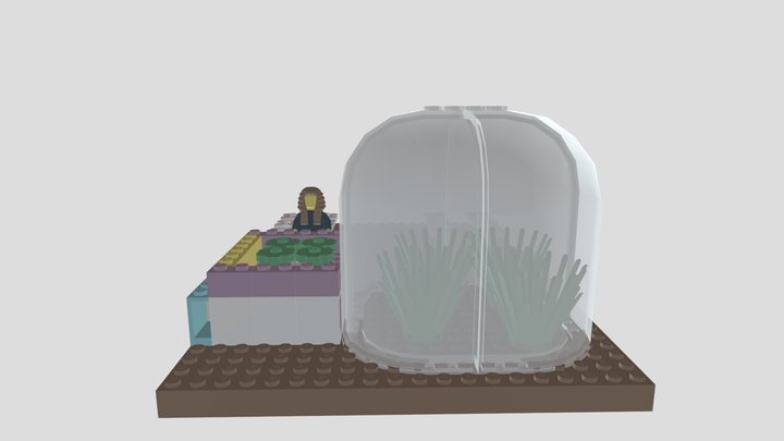 My Lego Habitat. 3D Model