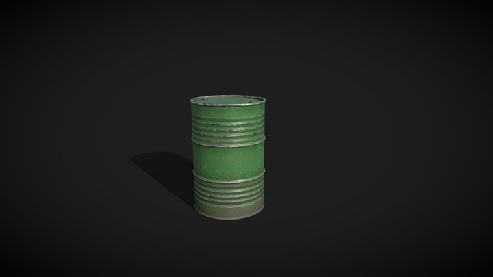 Barrel 3D Model