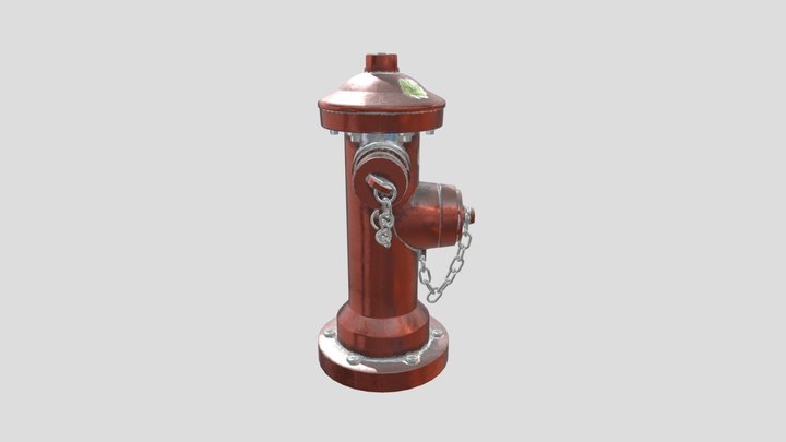 Hidrante UTM 3D Model