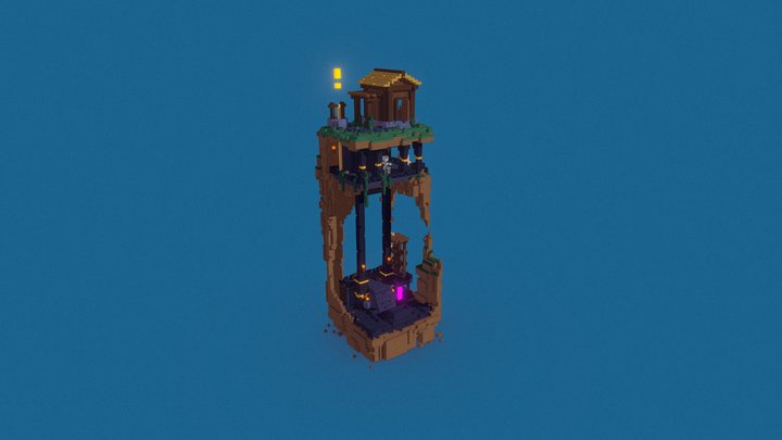 Cottage Dungeon 3D Model