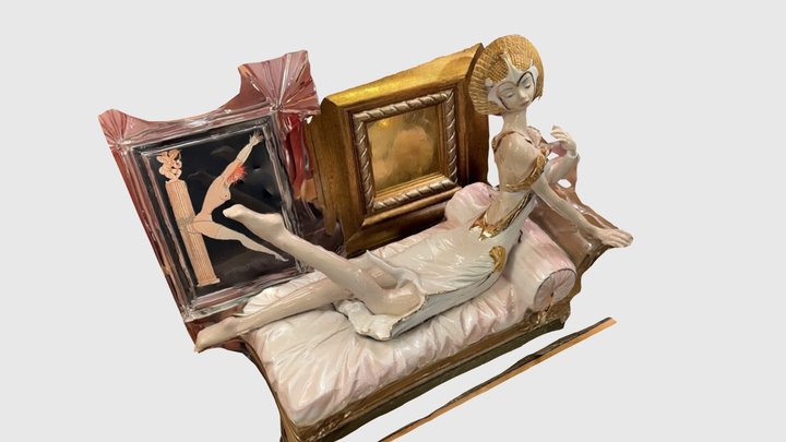 Porcelain Sculpture 3D Model