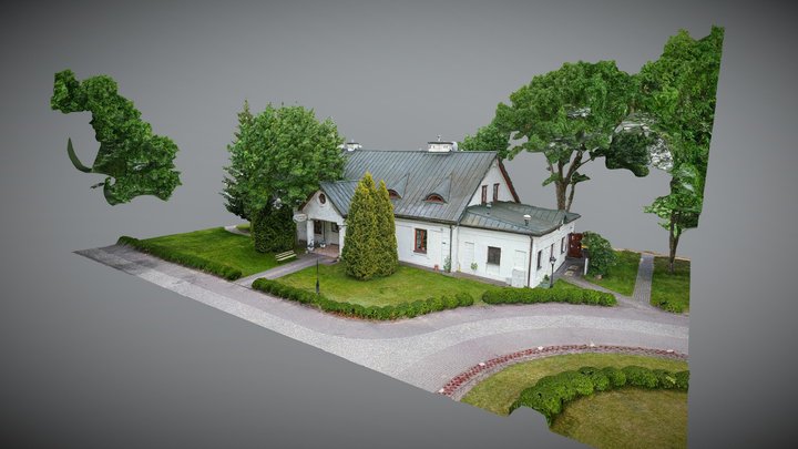 Dwor Moscibrody 3D Model
