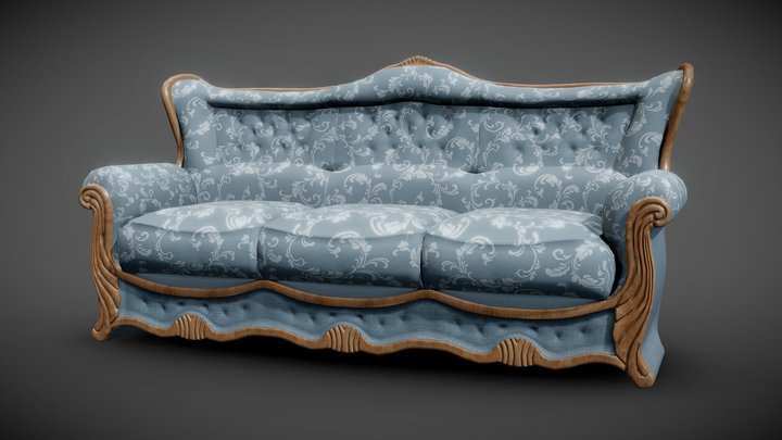 Sofa Patricia 3D Model