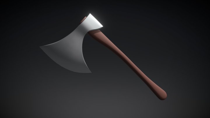 siekiera wizualizacja 3D Model