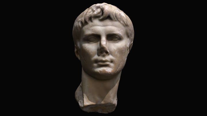 Bust of Augustus 3D Model