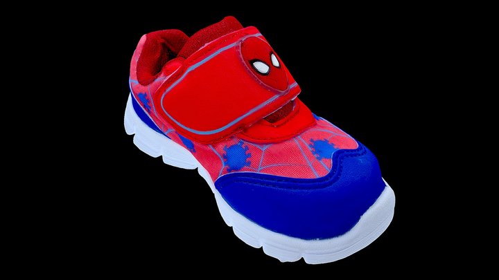 Marvel Spiderman's Shoe 3D Model