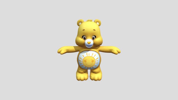 Care Bears Funshine Bear 3D Model