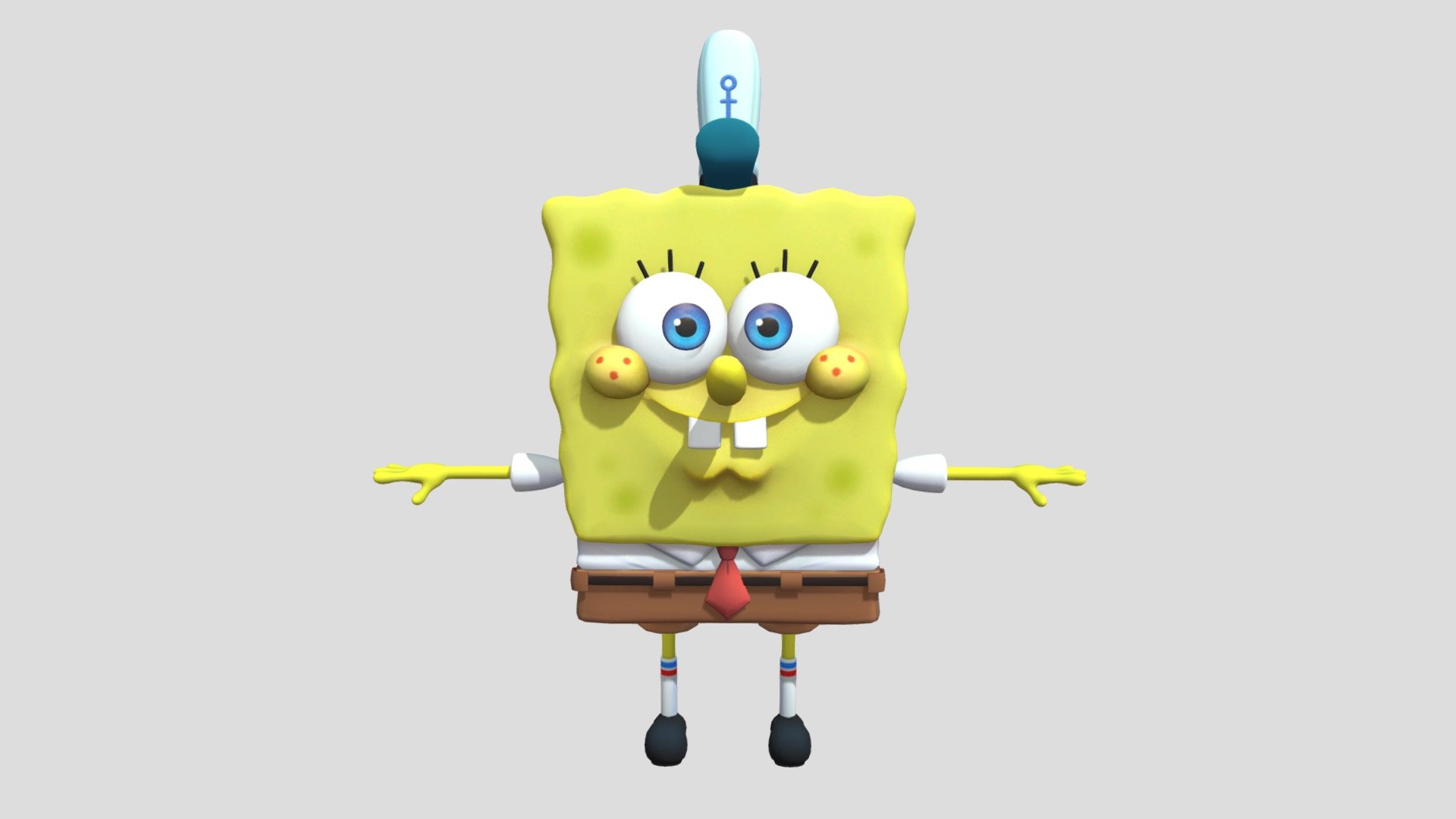 NASB2 SpongeBob Costume 03 - Download Free 3D model by SMF Features ...