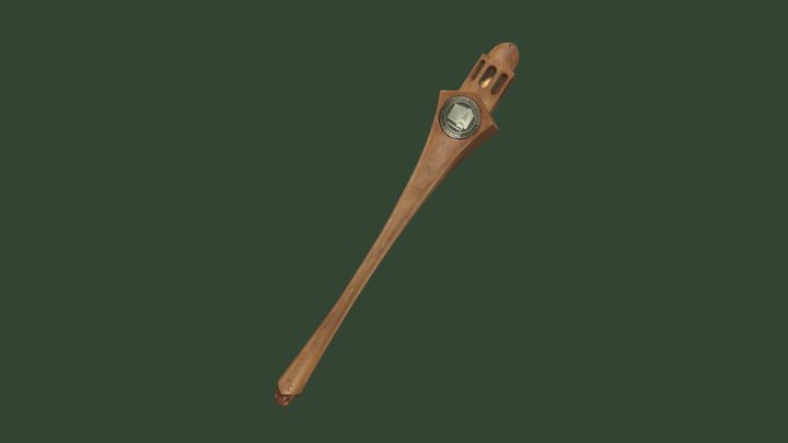 Castleton Academic Mace 3D Model