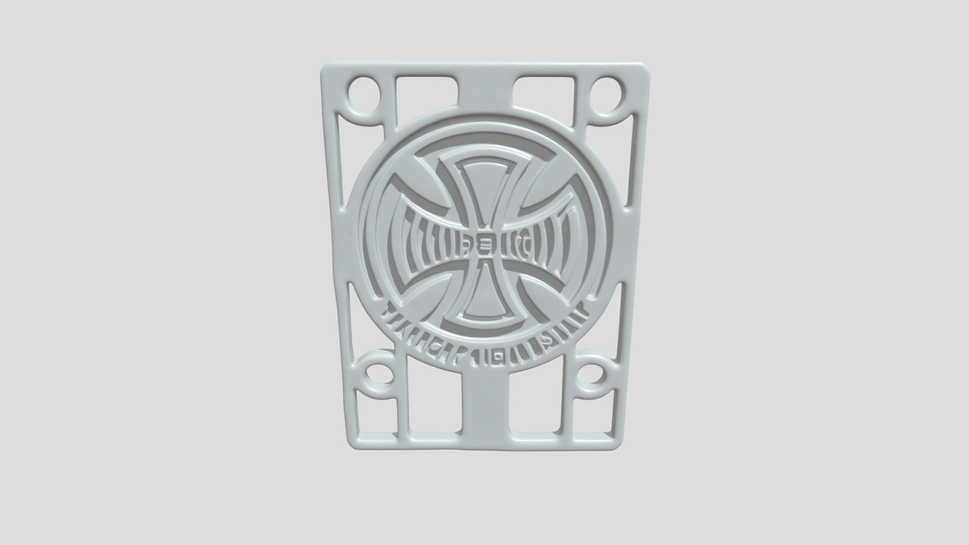 Independent Truck Company skateboard riser pad - 3D model by julchen03 ...