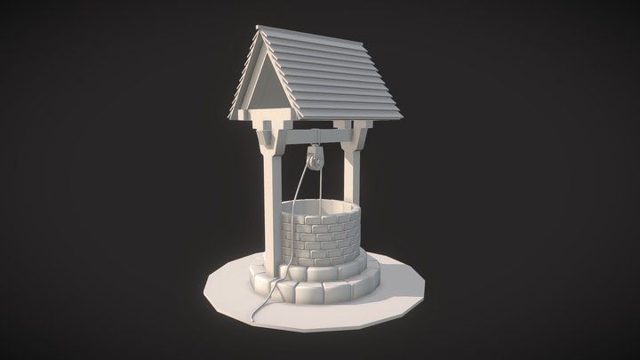 studnia 3D Model