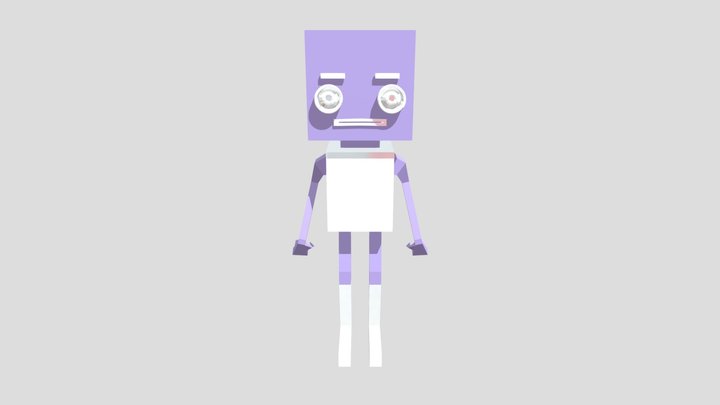 Angela - Armature Jump 3D Model