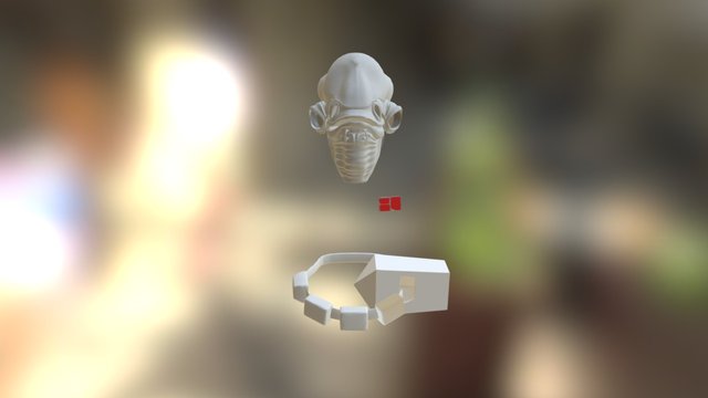 Ackbar 3D Model