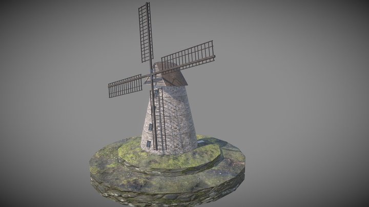 Windmill 3D Model