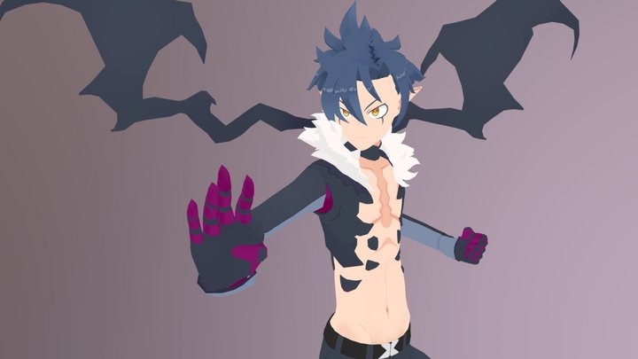 Killia - Disgaea 5 3D Model