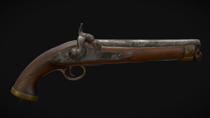 Musket 3D models - Sketchfab