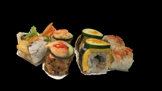 sushi (FINAL REDUCED) 3D Model